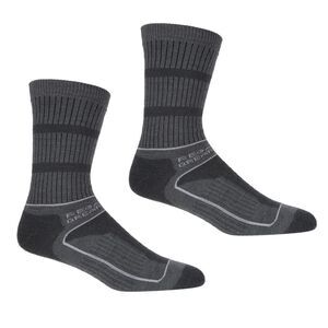 Regatta Womens/Ladies Samaris 3 Season Boot Socks / Briar Grey/Light Steel